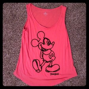 Coral Mickey Disneyland tank